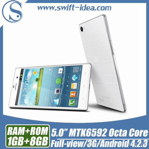 2014 New Product 5 Inch Gesture Sensor Mtk6592 Octa Core Mobile Phone (Z2)